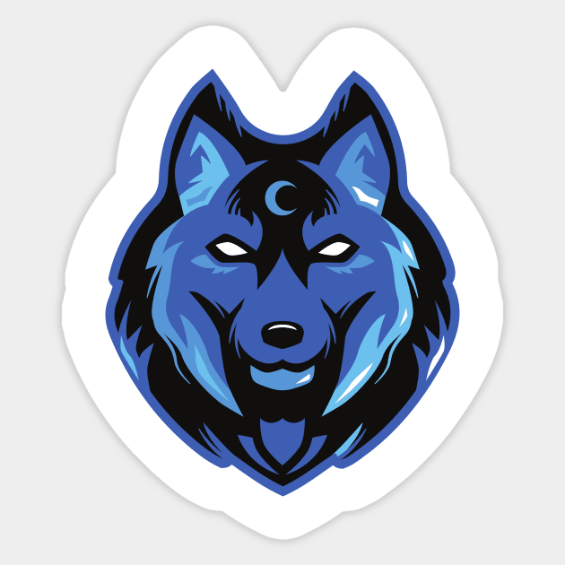 Werewolf Sticker by ABCSHOPDESIGN